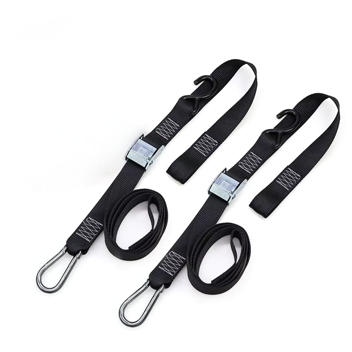 GENERICO - Par De Eslingas Moto Correa Amarre Heavy Duty Tie Down Strap