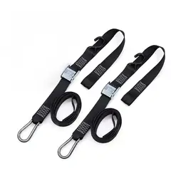 GENERICO - Par De Eslingas Moto Correa Amarre Heavy Duty Tie Down Strap
