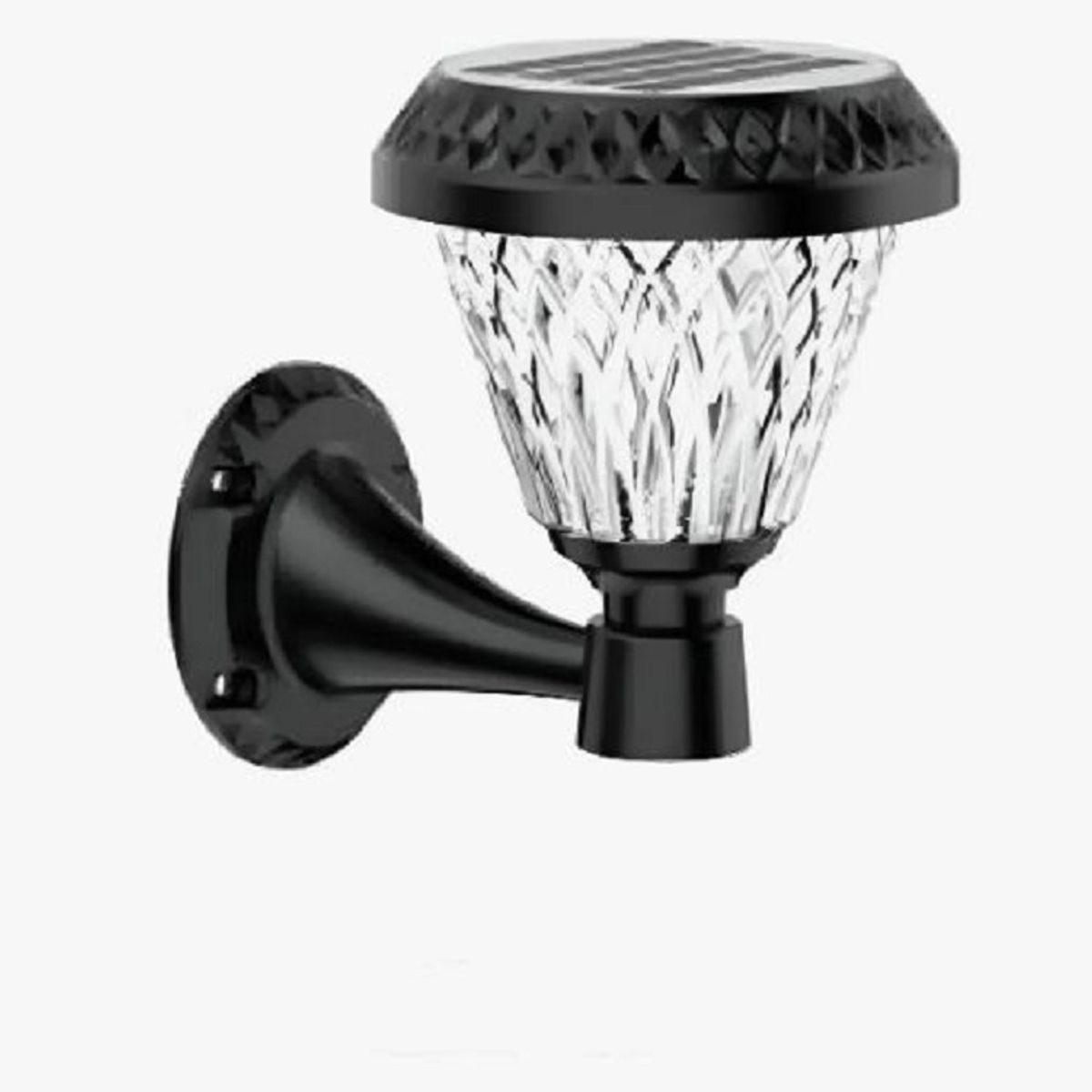 GENERICO - Lampara Led Solar Muro Pared Redonda 250lm