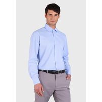 Camisa Hombre Formal Spandex Texturada Elasticada
