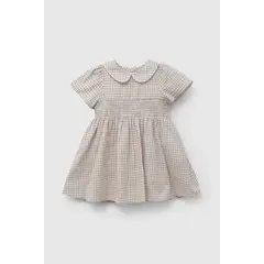 COLLOKY - Vestido Cuadrillé Multicolor para Niña