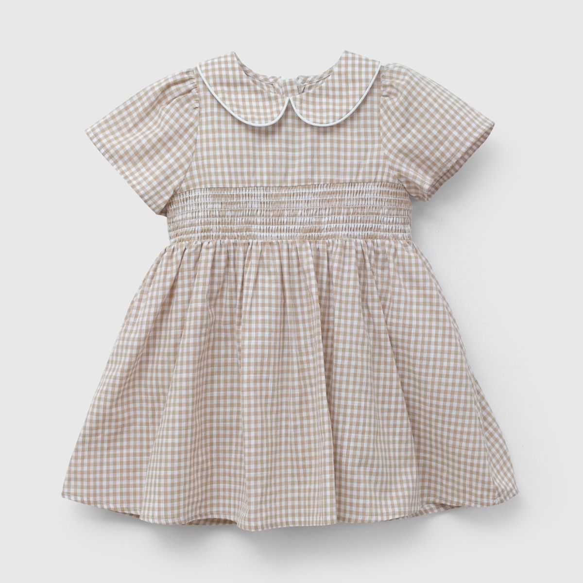 COLLOKY - Vestido Cuadrillé Multicolor para Niña