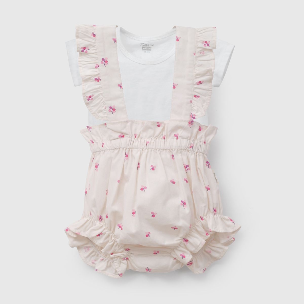 COLLOKY - Conjunto Niña Blanco  58381 Colloky