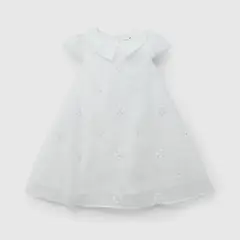 COLLOKY - Vestido para Niña Blanco