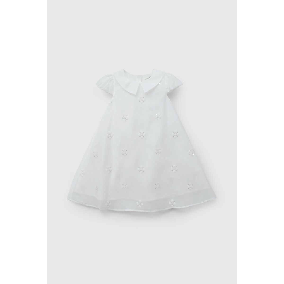 COLLOKY - Vestido Blanco para Niña