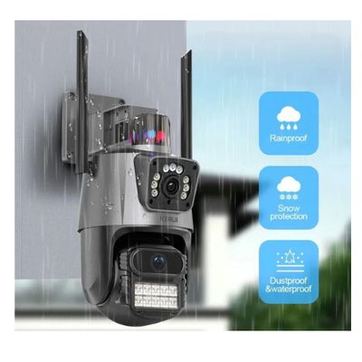 Imagen 2 del producto Cámara de Seguridad WiFi con Doble Lente y Alarma