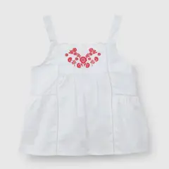 COLLOKY - Blusa para Niña Blanco