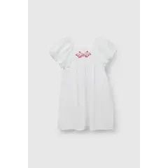 COLLOKY - Vestido Niña Blanco 58396