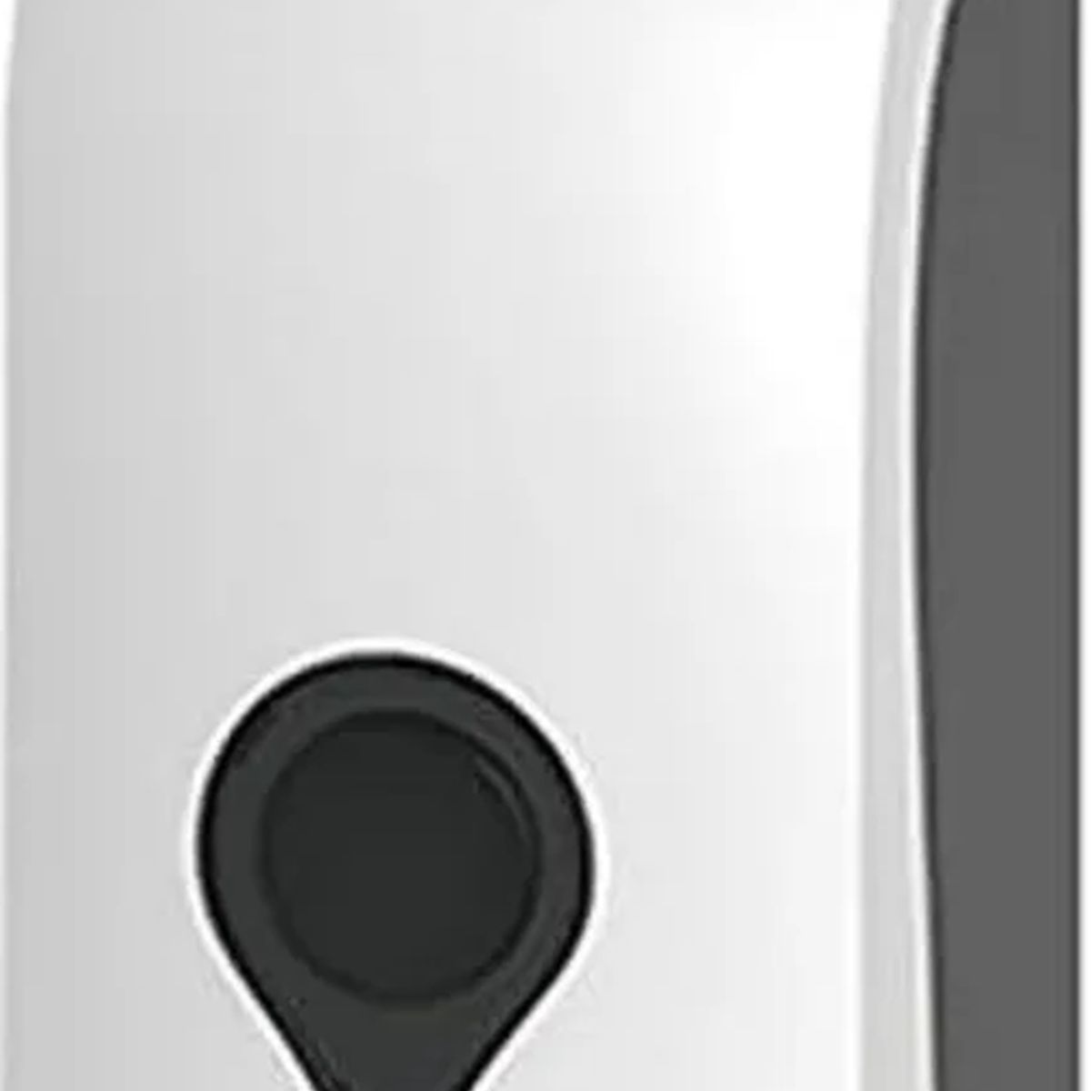 GENERICO - Dispensador Jabon Líquido Rellenable Plastico Al Muro 1000ml Color BLANCO - 325015