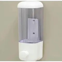 GENERICO - Dispensador De Jabón Blanco Simple 500cc Color Blanco