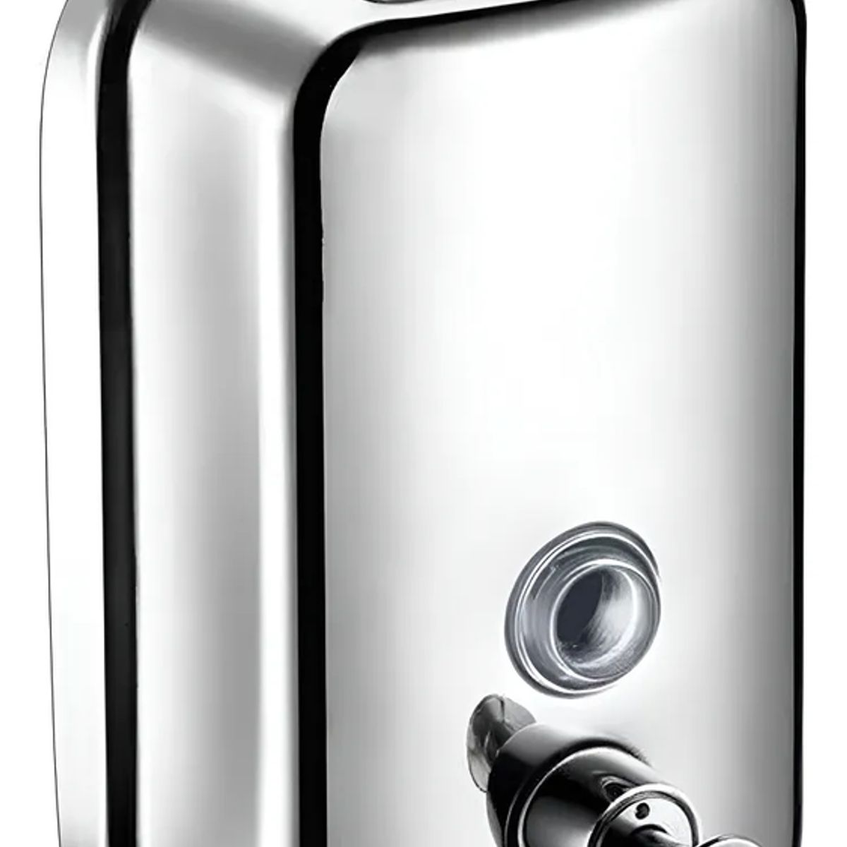 GENERICO - Dispenser De Jabon Liquido Gadnic Metalico Baño Cocina 500ml Color Plateado