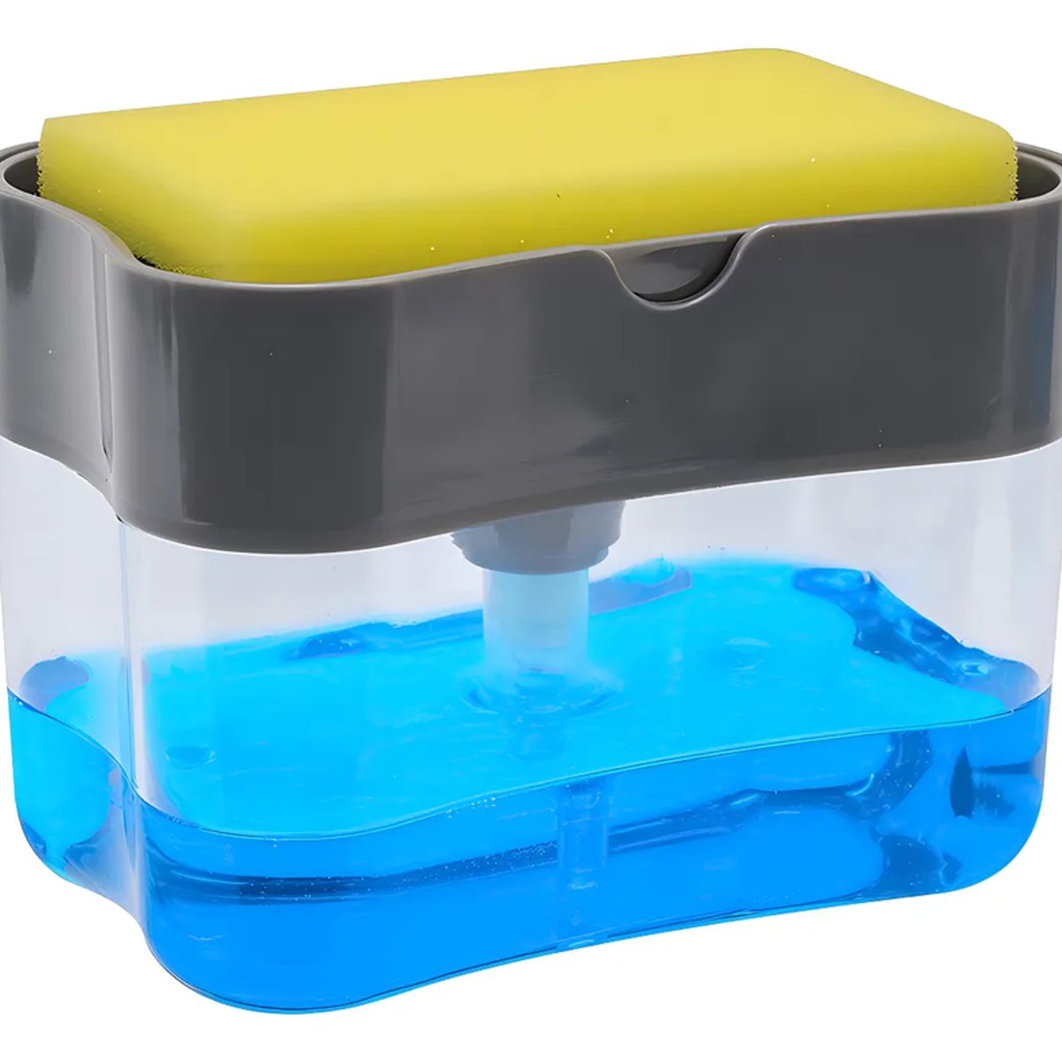 GENERICO - Dispensador De Jabón Líquido Para Cocina 385ml  Angelstock Color Transparente