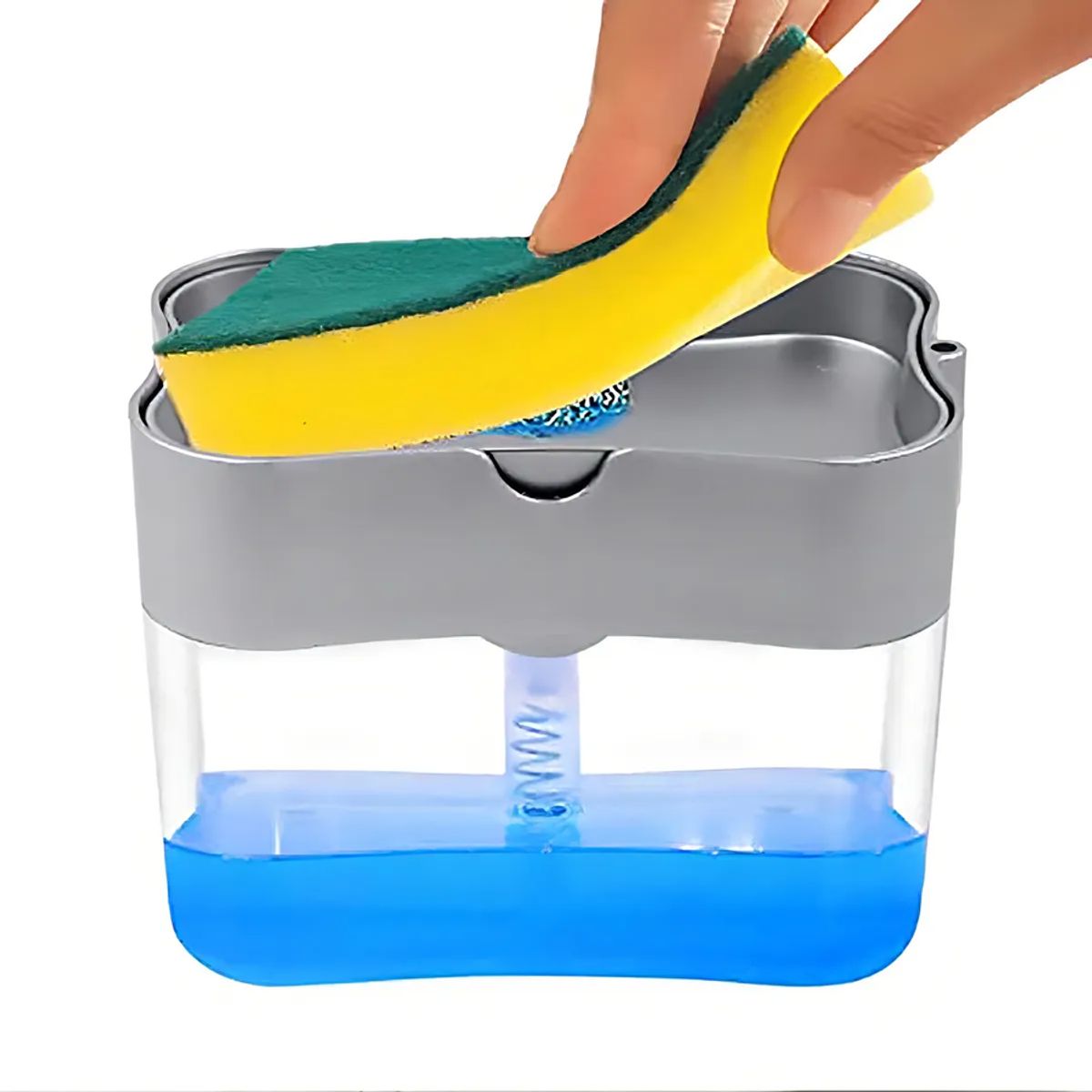 GENERICO - Dispensador De Jabón Líquido Para Cocina 385ml  Angelstock Color Transparente