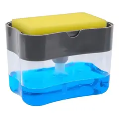 GENERICO - Dispensador Jabon Automático Bomba Detergente Lavaloza Color Negro