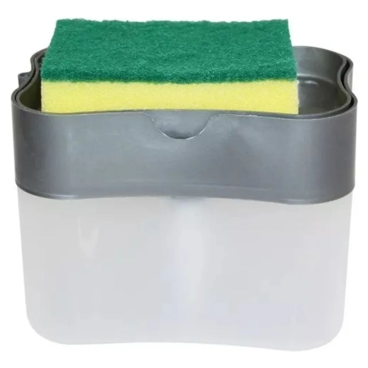 GENERICO - Dispensador De Jabón Líquido Lavaloza Cocina Hogar Gris