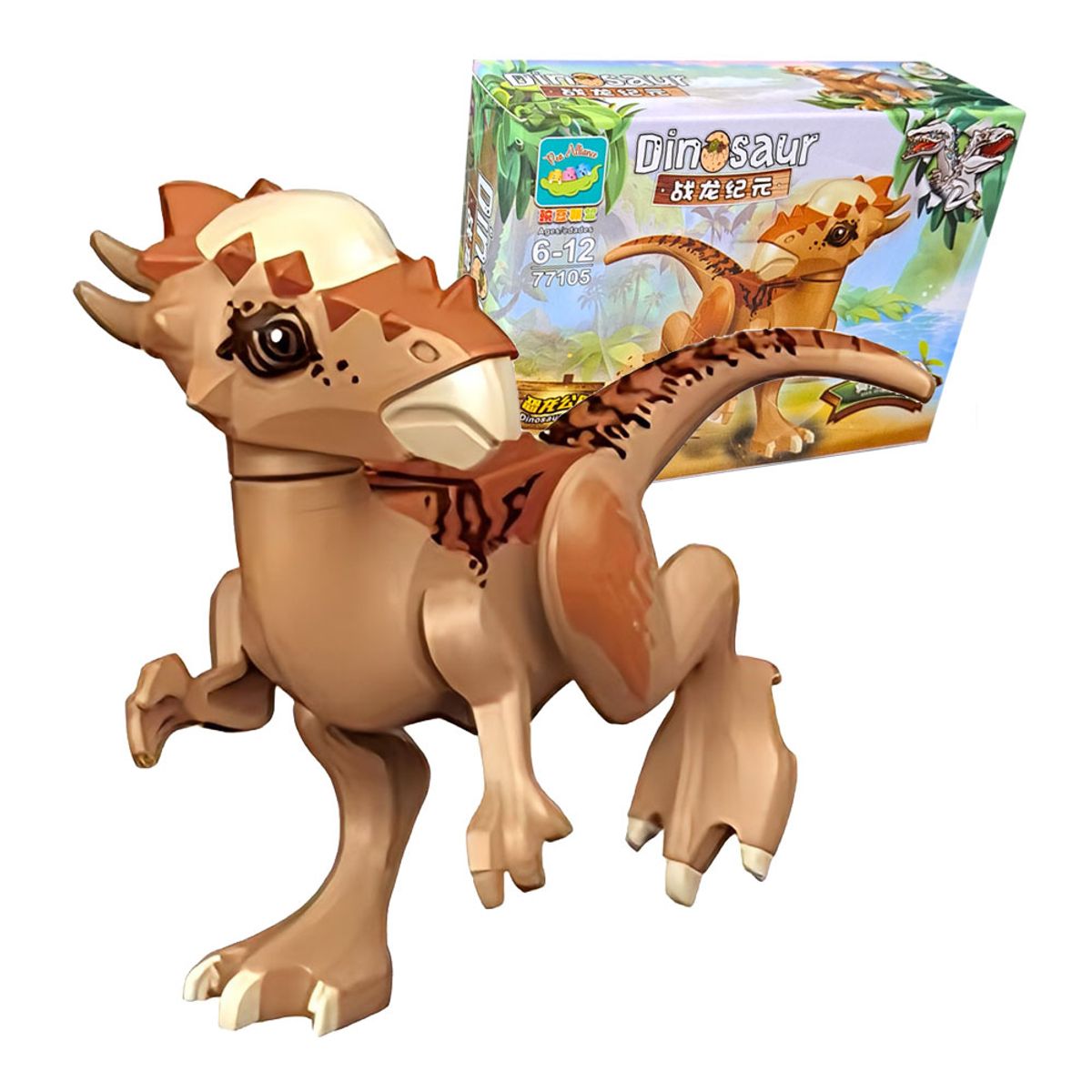 GENERICO - Dinosaurio del Jurásico con Bloques Construcción - Stygimoloch 15 piezas