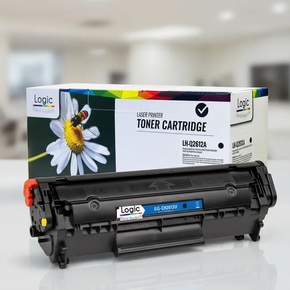 LOGIC - Toner Alternativo Para Hp 12a Q2612a - 1010 1012 1018 1020