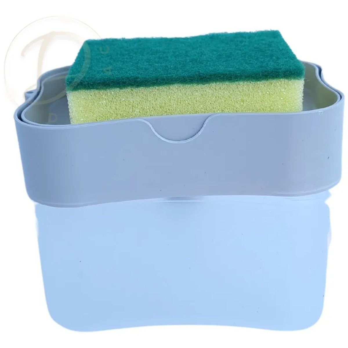GENERICO - Caja Dispensadora De Jabón Lavaloza + Esponja Cocina -diamac Surtidos