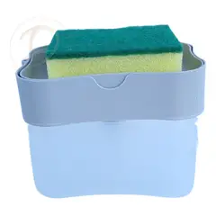 GENERICO - Caja Dispensadora De Jabón Lavaloza + Esponja Cocina -diamac Surtidos