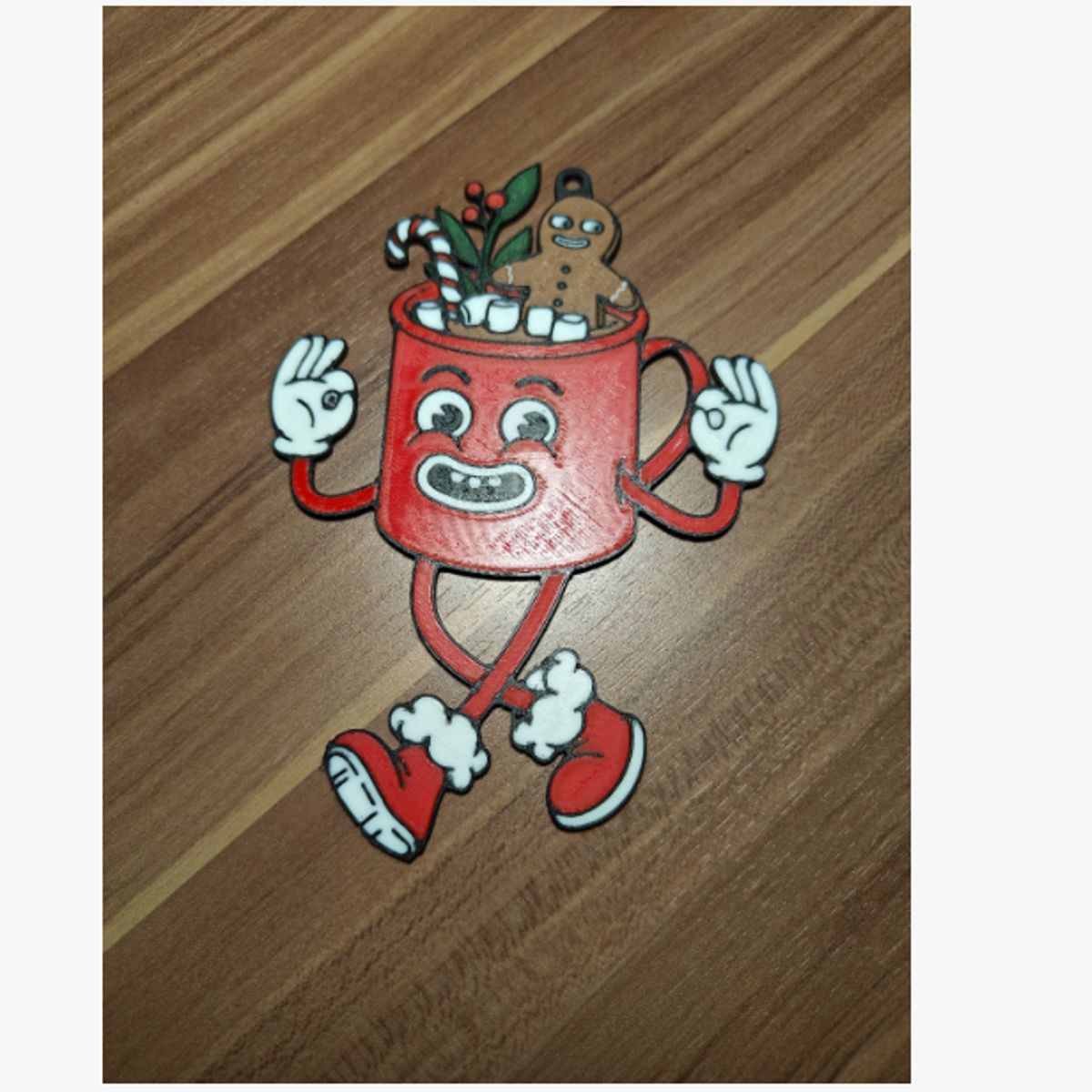 GENERICO - Pack de 5 adornos navideños divertidos