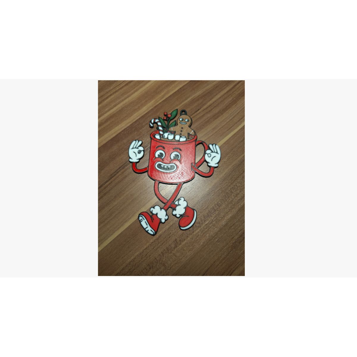 GENERICO - Pack de 5 adornos navideños divertidos