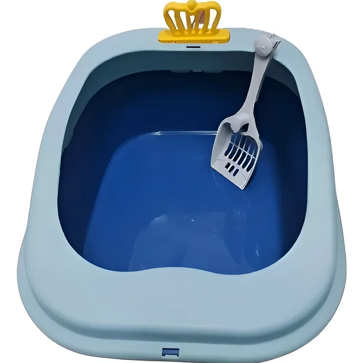 GENERICO - Arenero Para Gato Caja De Arena Para Gatos Arenero Gato Color Azul