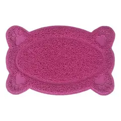 GENERICO - Alfombra Atrapa Arena Para Gatos Salida Arenero Mascotas Color Verde