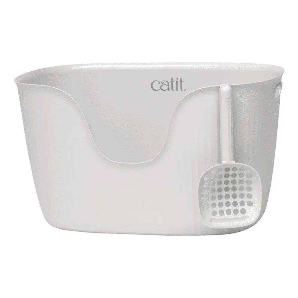 GENERICO - Catit Loo Arenero Para Gatos Ecológico Con Pala Gris