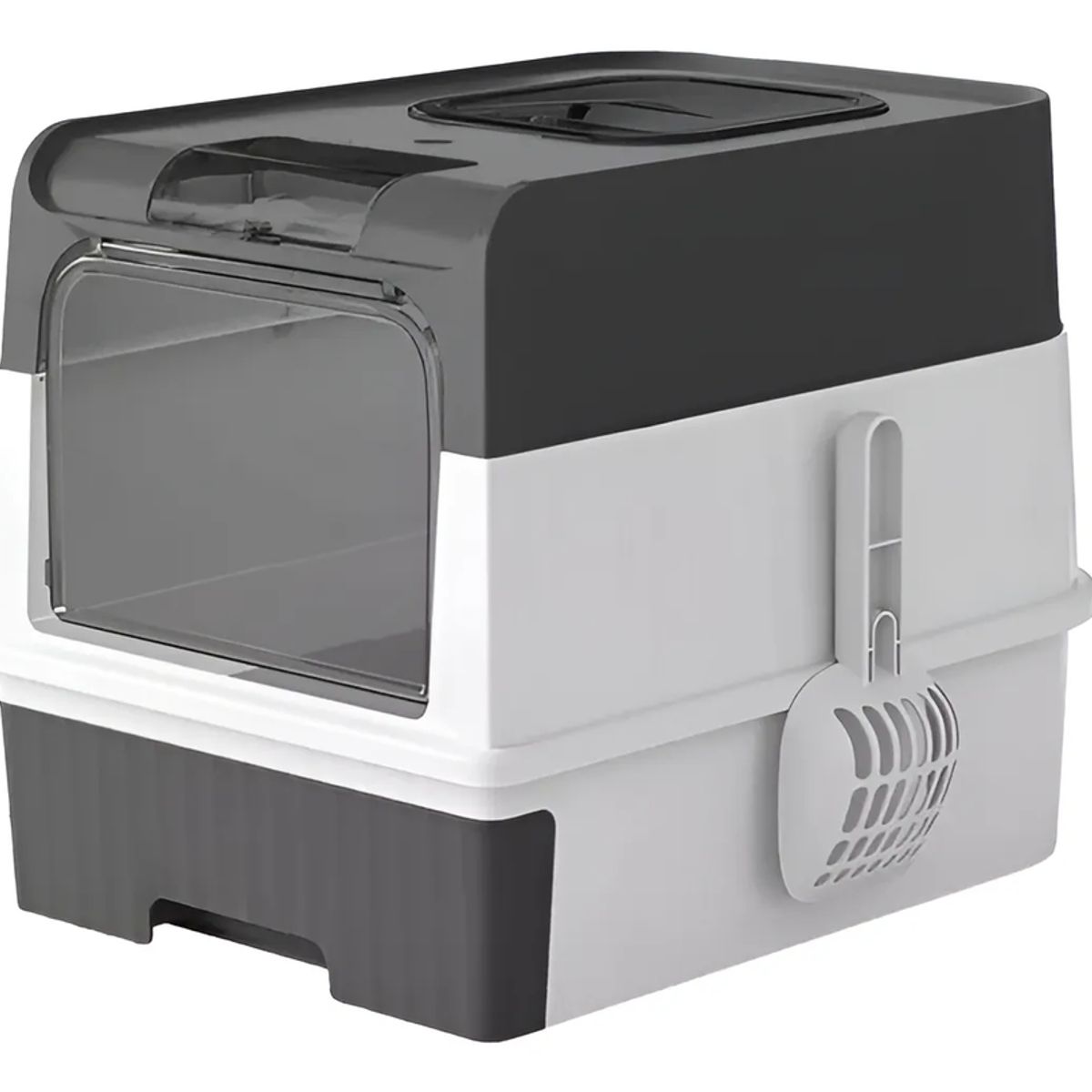 GENERICO - Arenero Cerrado Grande Para Gatos - Xl Caja Extraíble