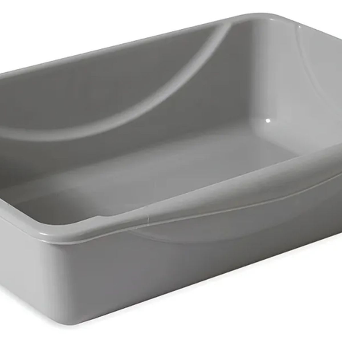 GENERICO - Arenero Para Gato Jumbo Petmate Mascotas Sanitario Higiene Color Gris
