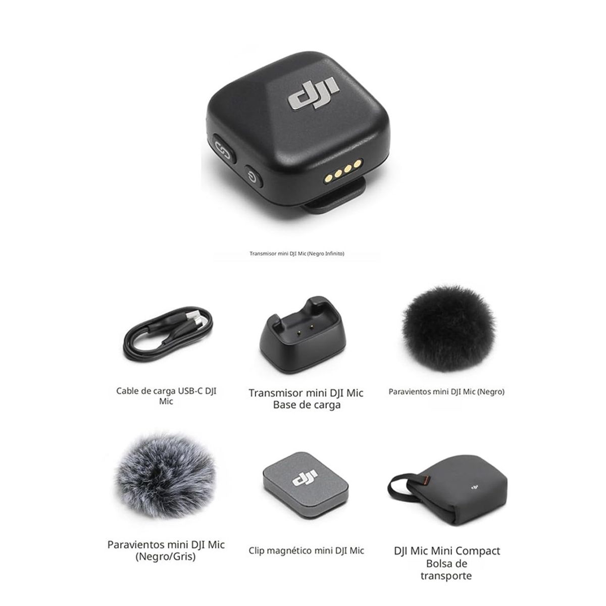 DJI - Micrófono DJI MIC MINI 1 Micrófono