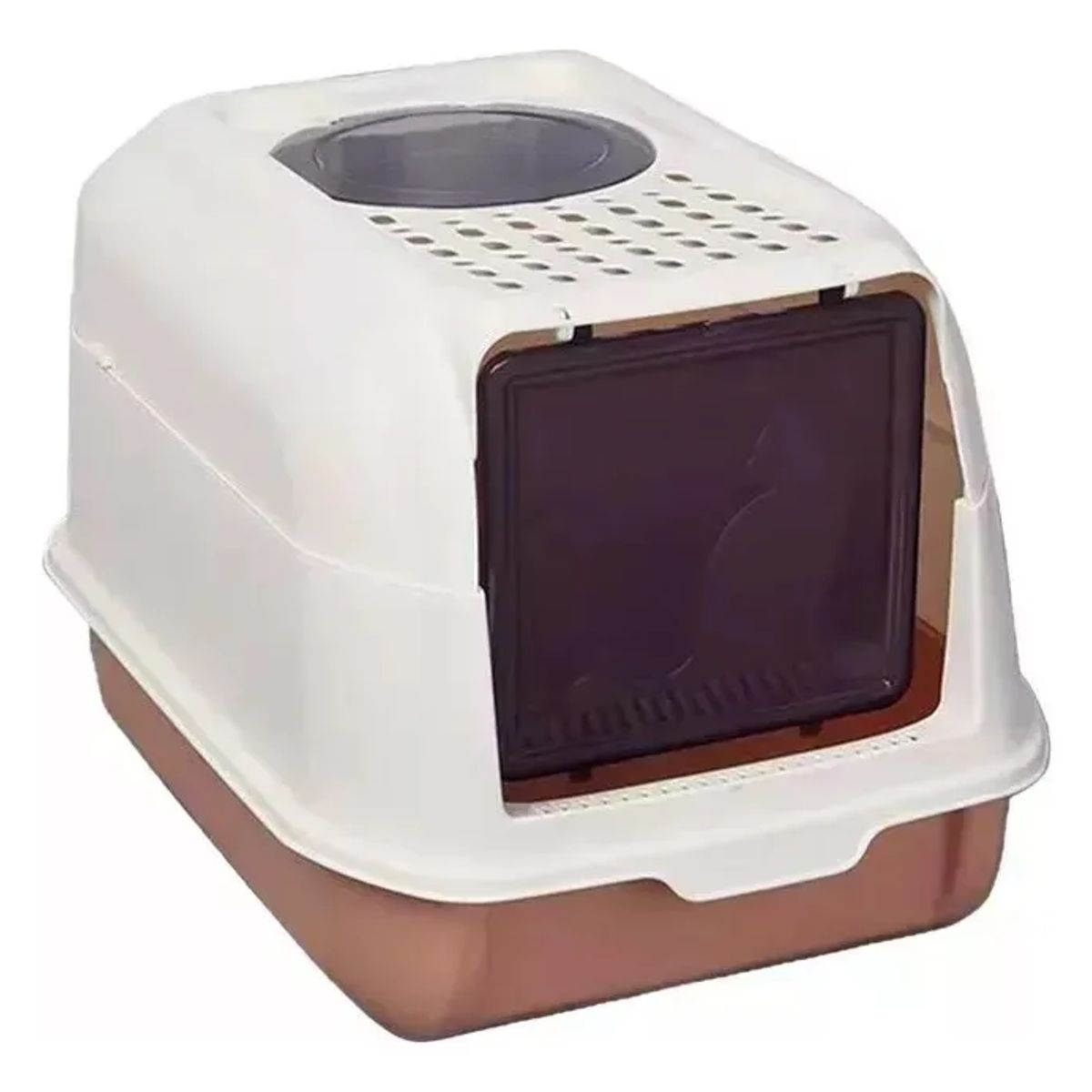 GENERICO - Arenero 2 En 1 Para Gatos Cerrado Baño Para Mascotas Xl