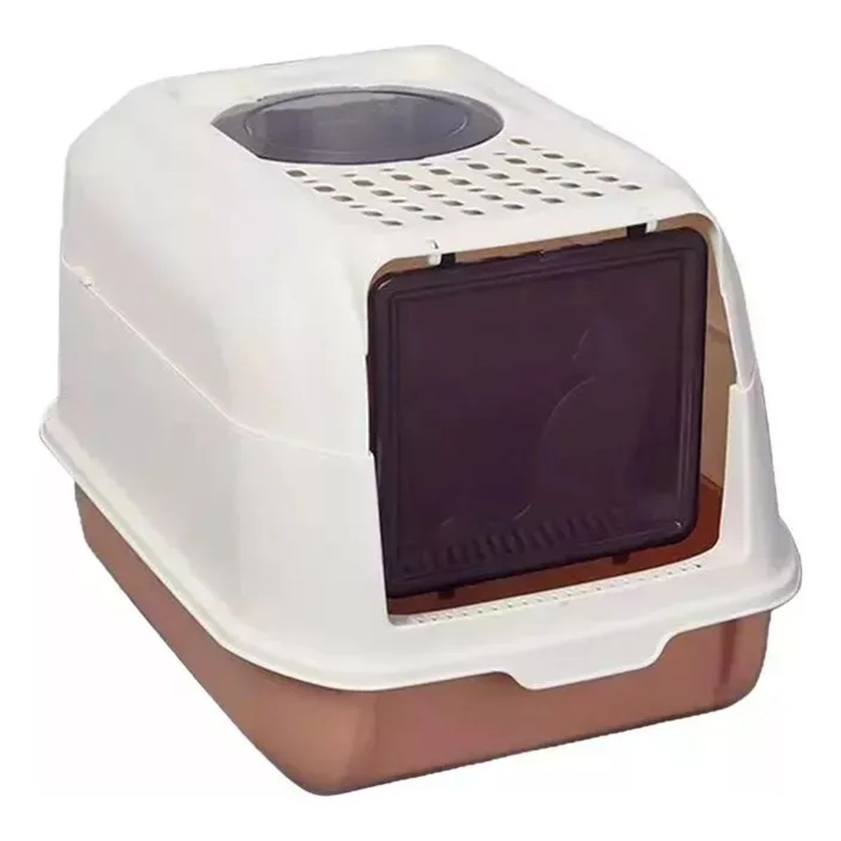 GENERICO - Arenero 2 En 1 Para Gatos Cerrado Baño Para Mascotas Xl