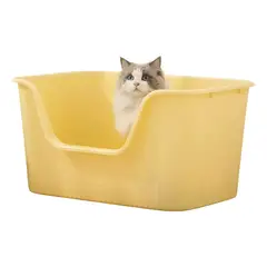 GENERICO - Arenero De Gatos Xl Bandeja Sanitaria De Mascotas Con Pala