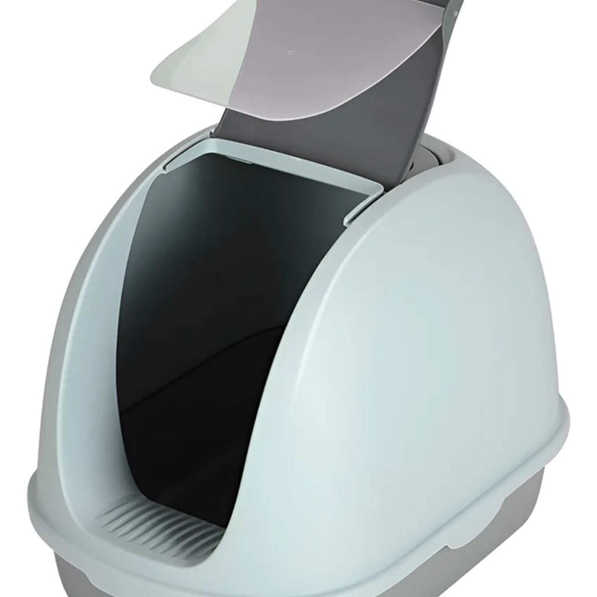 GENERICO - Arenero Sanitario Cerrado Para Gatos Gris