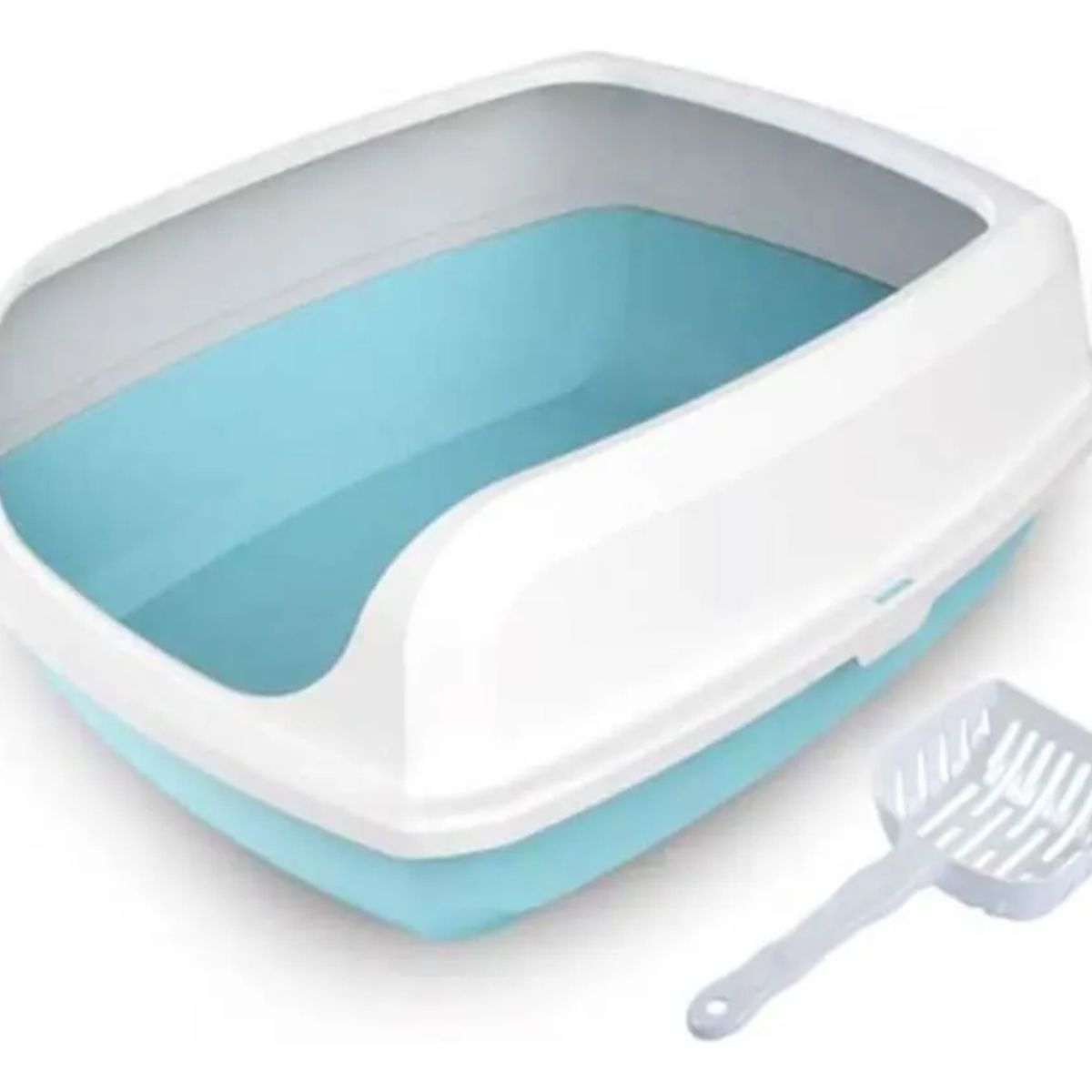 GENERICO - Bandeja De Arenero Sanitario Para Gatos - Baño Grande Xl