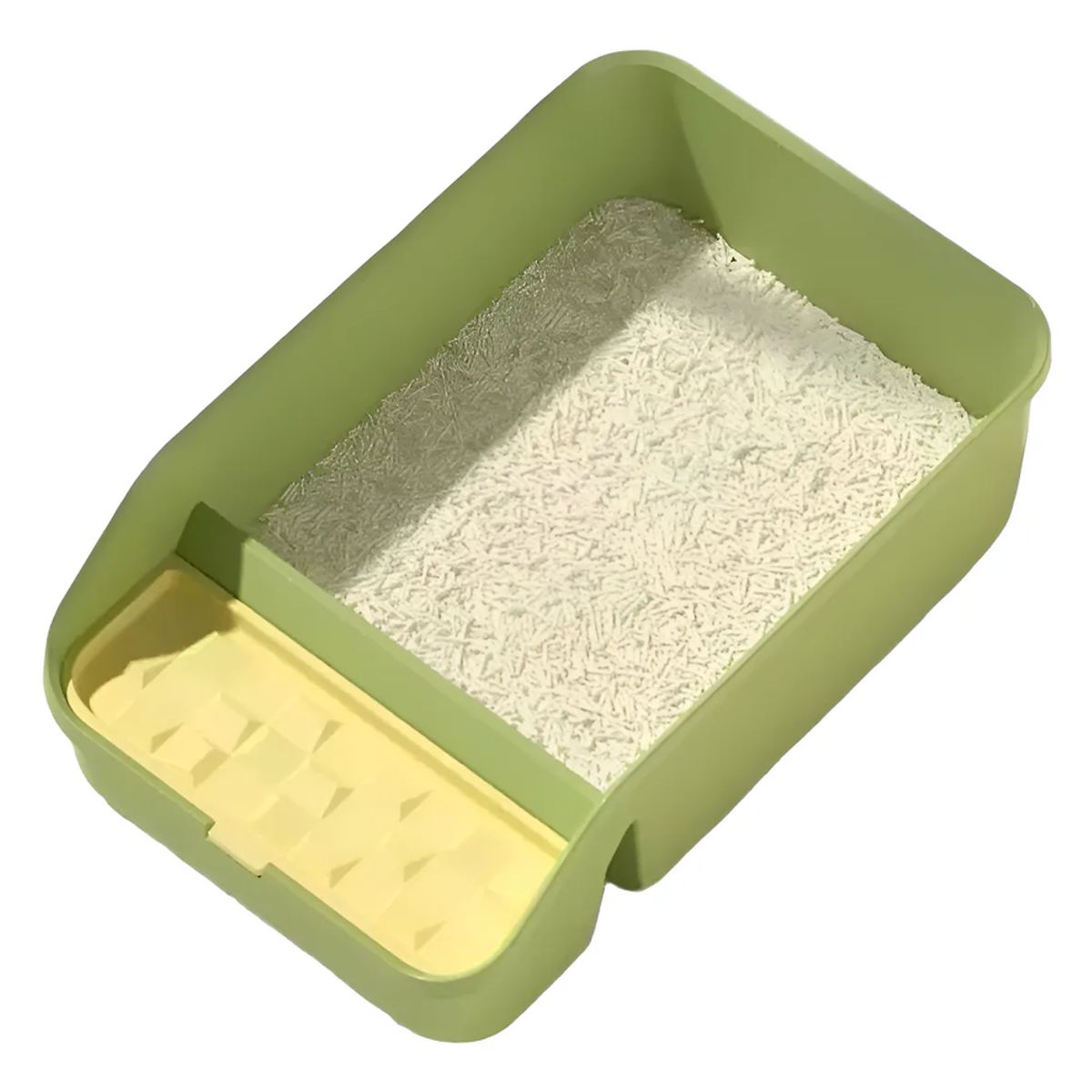 GENERICO - Arenero De Gato Xxl Baño De Mascotas Grande Bandeja Sanitara Gris