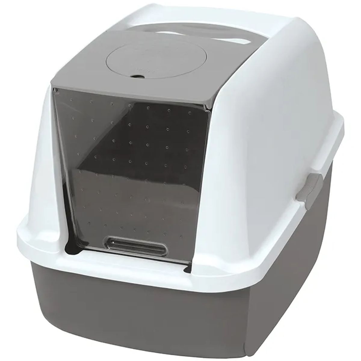GENERICO - Catit Baño Arenero Cerrado Color - Medidas 57 X 46 X 39 Cm Gris