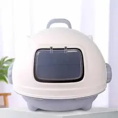 GENERICO - Arenero Para Gatos Cerrado - Caja Grande Sanitaria Xl