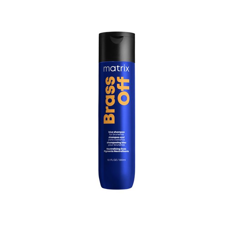 Shampoo Matizador Azul Cabello Castaño Con Color Brass Off 300ml