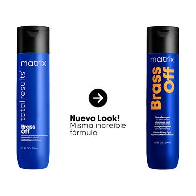 Imagen 2 del producto Shampoo Matizador Azul Cabello Castaño Con Color Brass Off 300ml