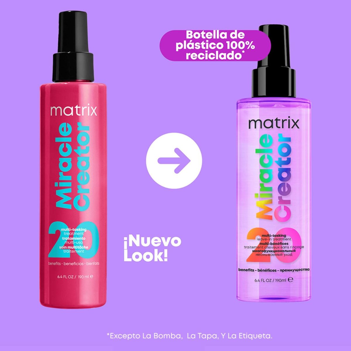 MATRIX - Spray Multi Beneficios Miracle Creator 190 ml Matrix