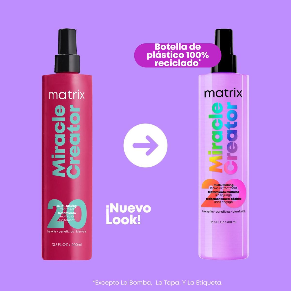 MATRIX - Spray Multi Beneficios Miracle Creator 400 ml Matrix