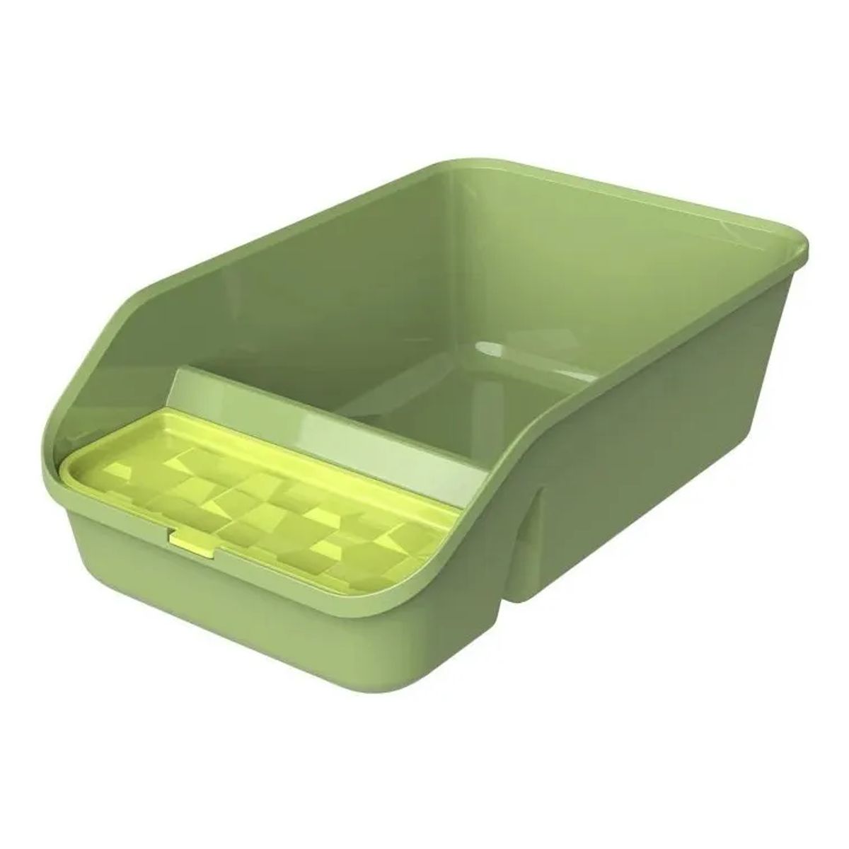 GENERICO - Arenero Grande Abierto Para Gatos - Baño Sanitario Xl