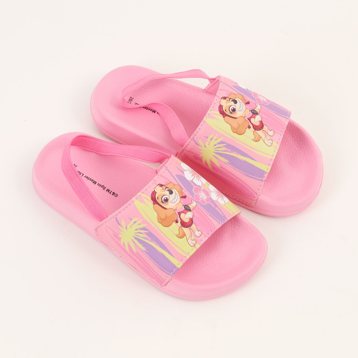 PAW PATROL - Sandalia Slide Niña Rosado Skye Flores Paw Patrol