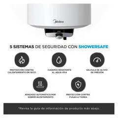 MIDEA - Termo Eléctrico 80L