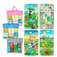 GENERICO - Alfombra infantil impermeable plegable de goma tatame para niños 90 x 150