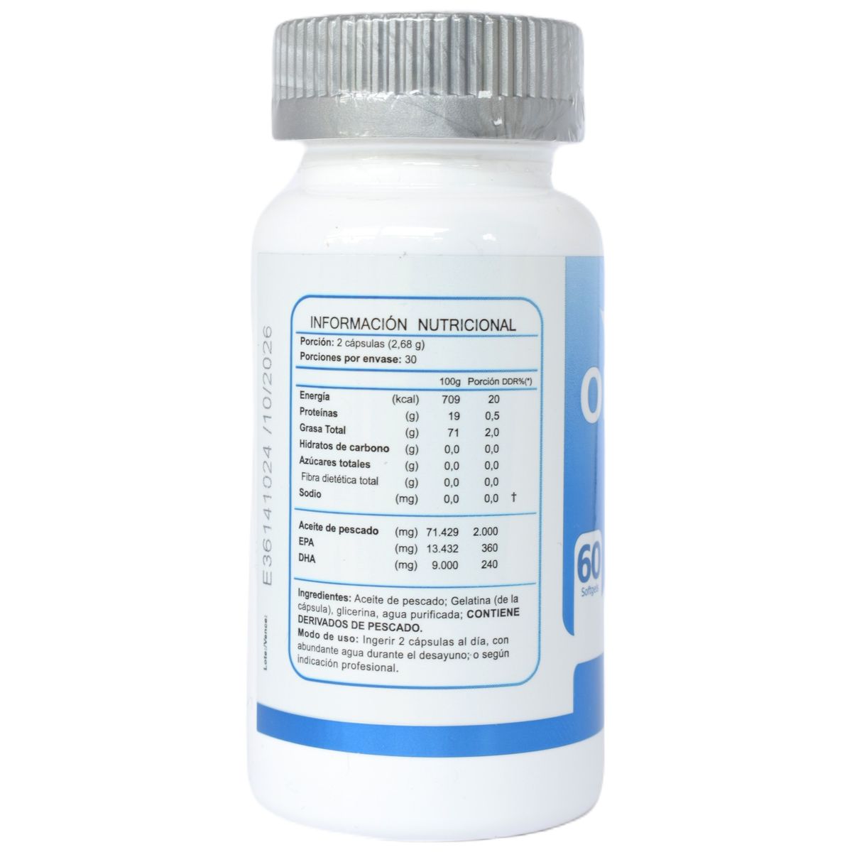 FNL - Omega 3 Fnl Pack 2x Frascos 60 Caps Softgel Dha Epa