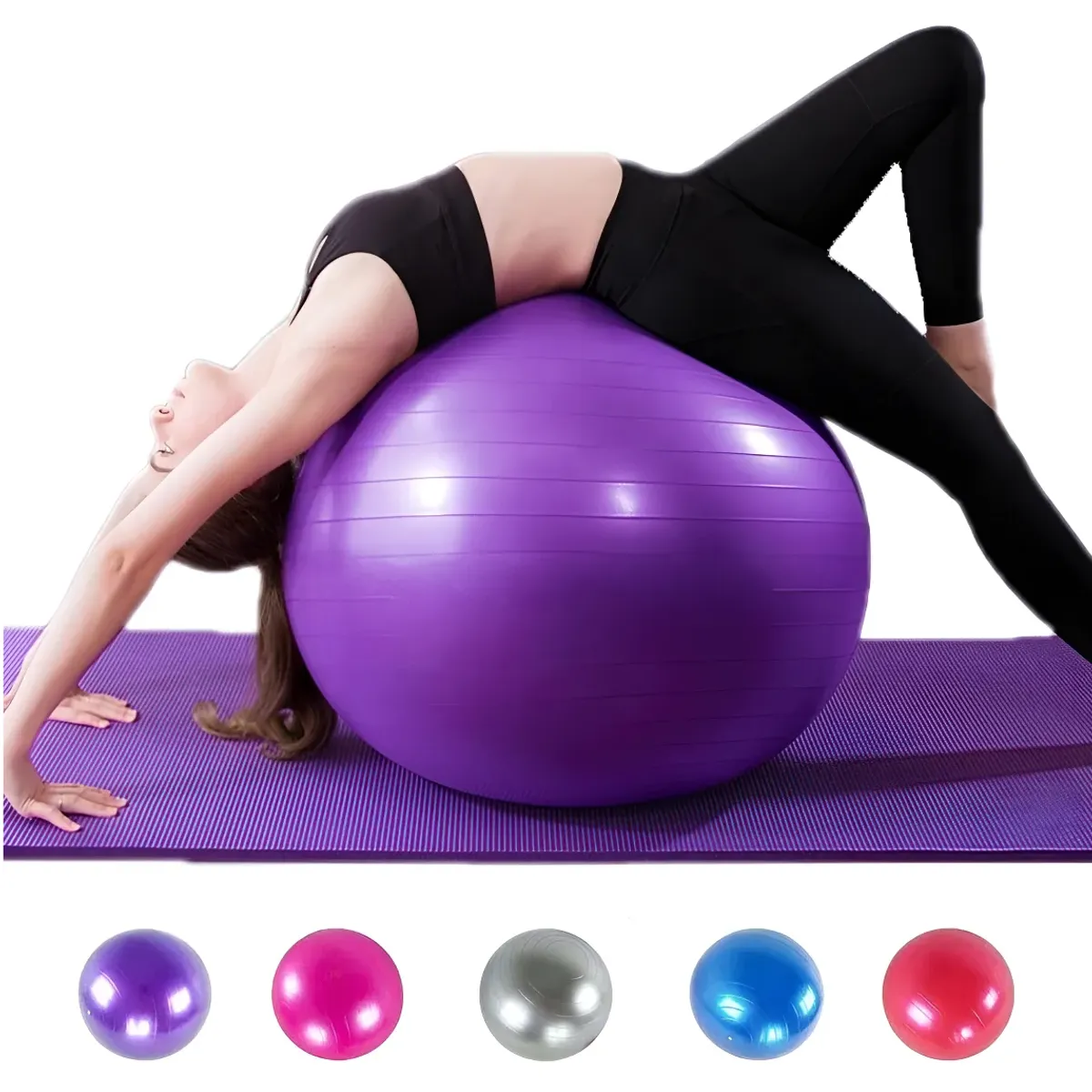GENERICO - Pelota Balon Yoga 65 Cm Pilates