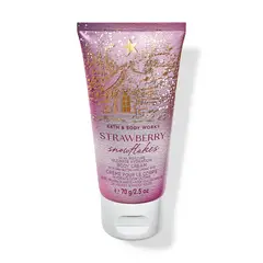 BATH & BODY WORKS - Crema Corporal Mini Bath and Body Works Strawberry Snowflakes